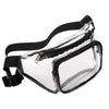 Sac Banane Urbain Argenté Tendance Unisexe
