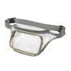 Sac Banane Urbain Argenté Tendance Unisexe