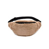Sac Banane Velours Noir Tendance Urbaine