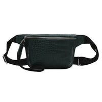 Sacoche Banane Urbaine Texture Croco Noir - Banane Avenue ™