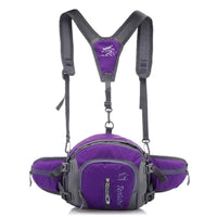 Sacoche Banane Urbaine Multipoche Orange - modèle Violet - Banane Avenue ™
