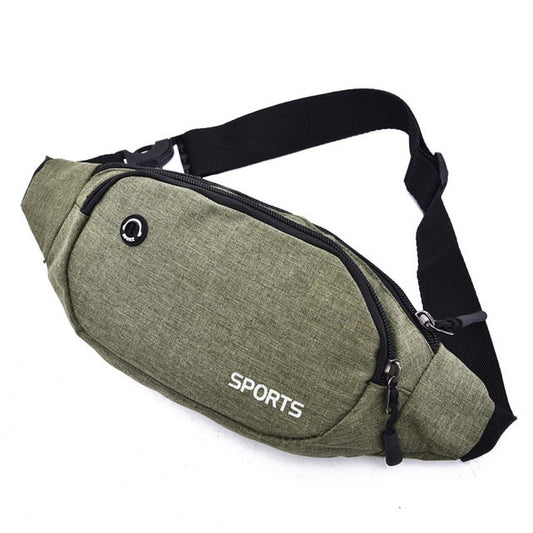 Sacoche Banane Sportive Tendance Vert Olive