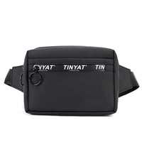 Ceinture Urbaine Noire Tendance TINYAT Unisexe - Banane Avenue ™