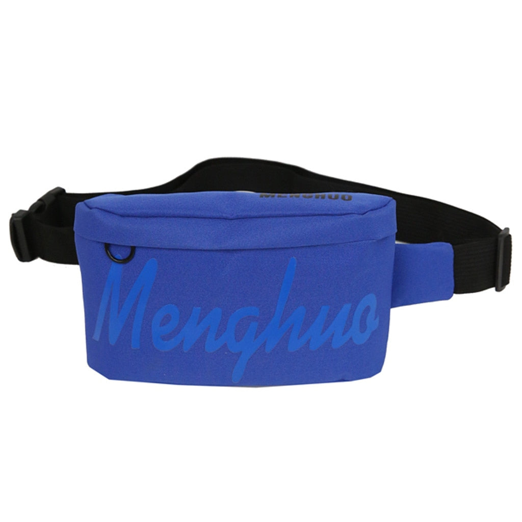 Ceinture Sacoche Urbaine Noire Menghuo Unisexe