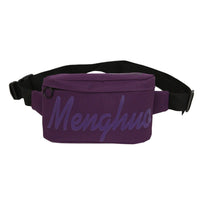 Ceinture Sacoche Urbaine Noire Menghuo Unisexe - modèle Violet - Banane Avenue ™