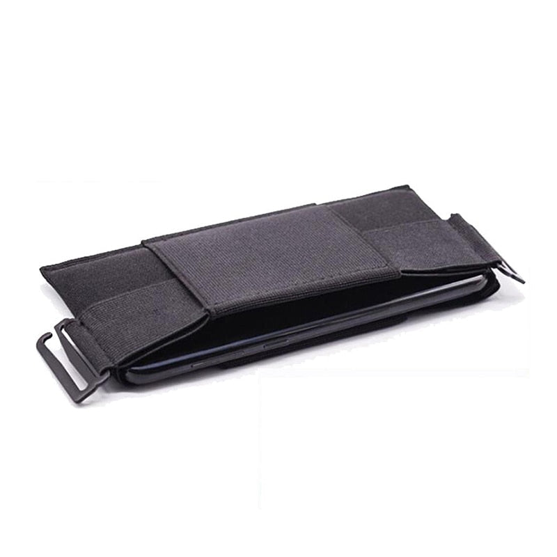 Ceinture Sacoche Banane Tactique Modulable Noir