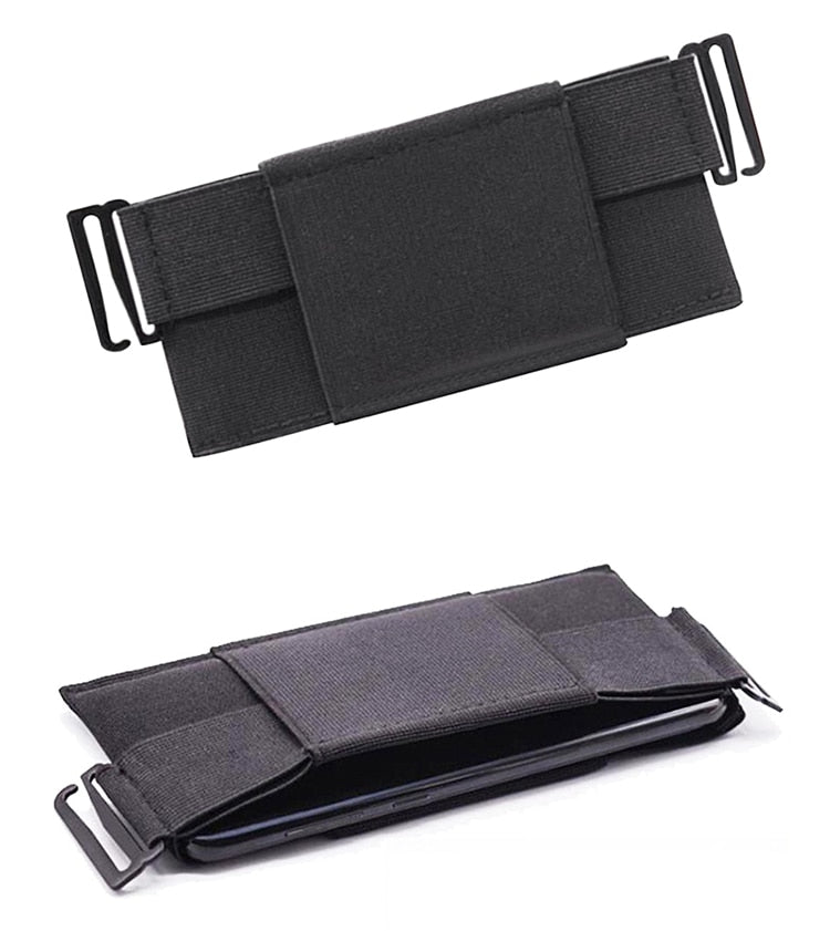 Ceinture Sacoche Banane Tactique Modulable Noir