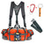 Sac Banane Sport Multifonction Étanche Bleu - modèle Orange fluo - Banane Avenue ™