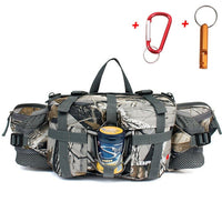 Sac Banane Sport Multifonction Étanche Bleu - modèle Camouflage gris - Banane Avenue ™