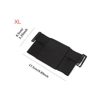 Ceinture Sacoche Banane Tactique Modulable Noir - modèle XL - Banane Avenue ™