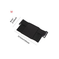 Ceinture Sacoche Banane Tactique Modulable Noir - modèle M - Banane Avenue ™