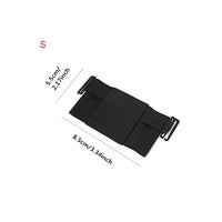 Ceinture Sacoche Banane Tactique Modulable Noir - modèle S - Banane Avenue ™