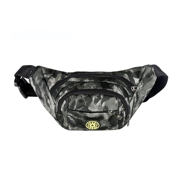 Sac Banane Urbain Motif Graffiti Noir