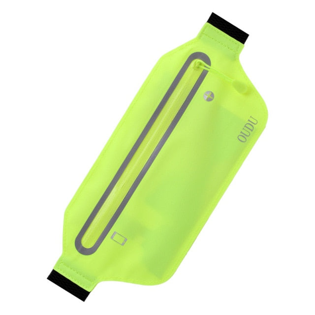 Ceinture Sportive Étanche Noire et Verte