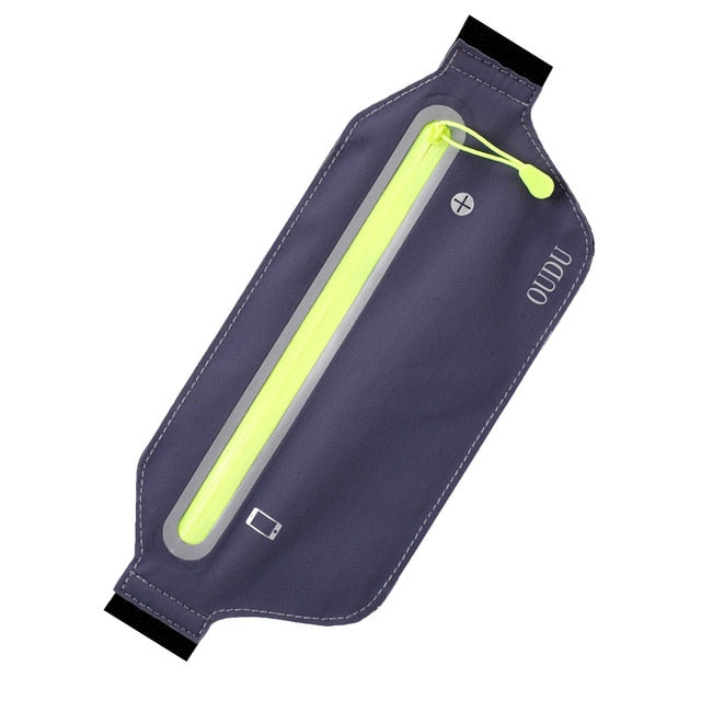 Ceinture Sportive Étanche Noire et Verte
