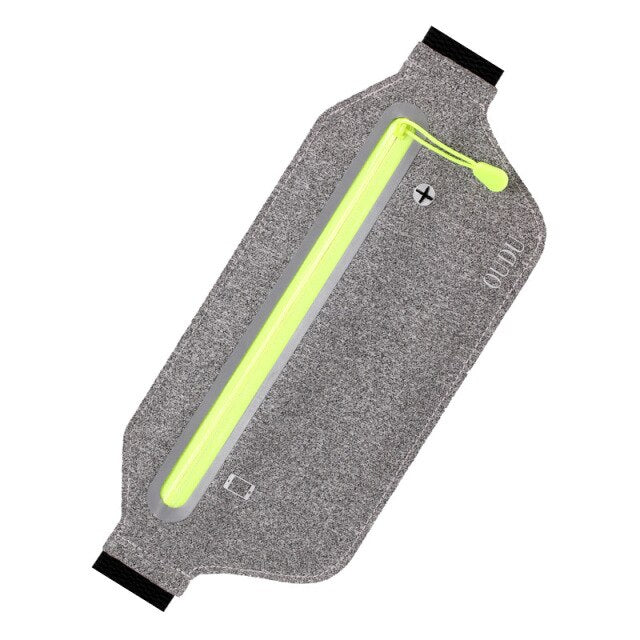 Ceinture Sportive Étanche Noire et Verte