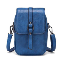 Sac Banane Élégant Cuir Synthétique Beige - modèle Bleu foncé - Banane Avenue ™