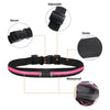 Ceinture Sportive Banane Double Zip Bleue