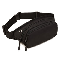 Ceinture Pochette Noire Multi-Rangement Unisexe - Banane Avenue ™