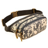 Ceinture Pochette Noire Multi-Rangement Unisexe