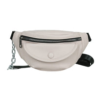 Sac Banane Élégant Beige Chaîne Design