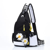 Sac Banane Urbain Marguerite Tendance Unisex - modèle Blanc - Banane Avenue ™