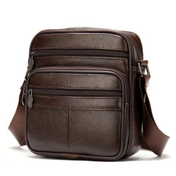 Acheter Sacoche Banane Cuir Marron Homme Premium - Banane Avenue ™