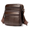 Sacoche Banane Cuir Marron Homme Premium