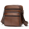 Sacoche Banane Cuir Marron Homme Premium