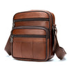 Sacoche Banane Cuir Marron Homme Premium