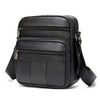 Sacoche Banane Cuir Marron Homme Premium