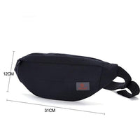 Sacoche Banane Urbaine Élégante Gris Chiné - modèle Noir - Banane Avenue ™