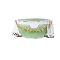 Sac Banane Tendance Violet Chaîne Dorée - modèle Vert - Banane Avenue ™