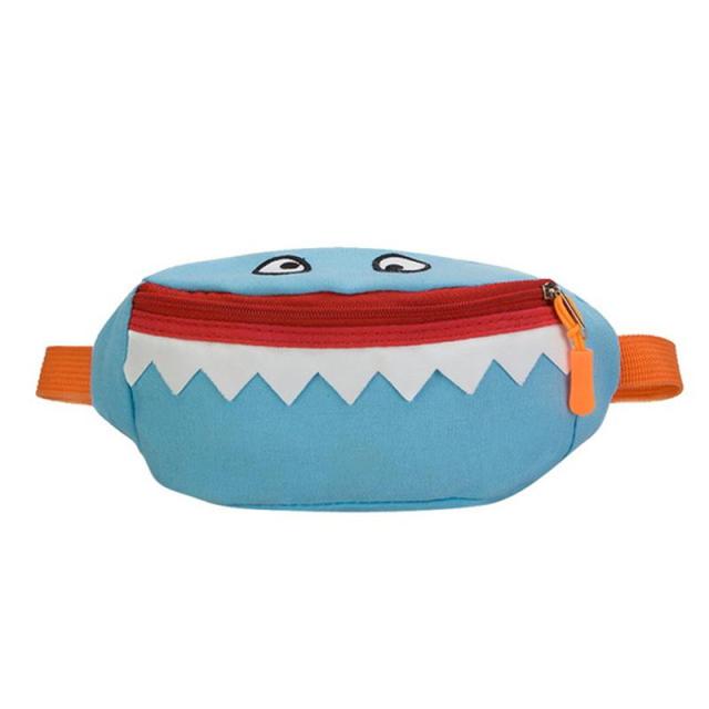 Sac Banane Amusant Monstre Enfant Bleu