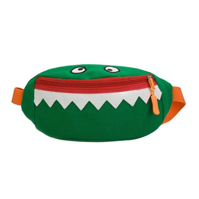 Sac Banane Amusant Monstre Enfant Bleu