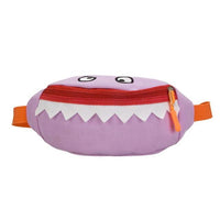 Sac Banane Amusant Monstre Enfant Bleu - modèle Violet - Banane Avenue ™