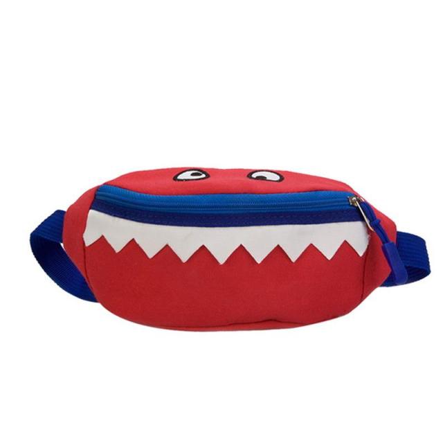 Sac Banane Amusant Monstre Enfant Bleu