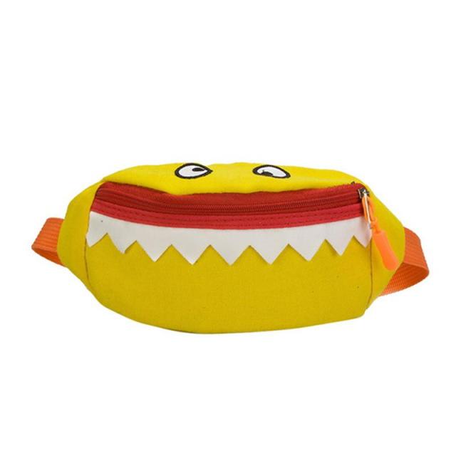 Sac Banane Amusant Monstre Enfant Bleu