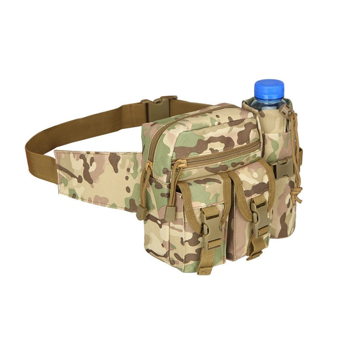 Sac Banane Tactique Camouflage Multipoches