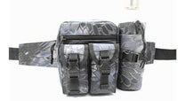 Sac Banane Tactique Camouflage Multipoches - modèle Camouflage gris - Banane Avenue ™