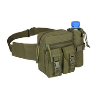 Sac Banane Tactique Camouflage Multipoches - modèle Vert - Banane Avenue ™