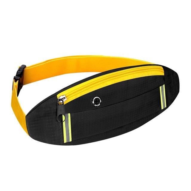 Sac Banane Sportif Jaune Fluo Réfléchissant