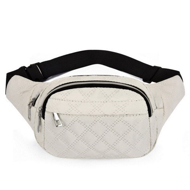 Sac Banane Rose Tendance Matelassé Léger