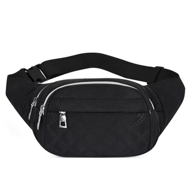 Sac Banane Rose Tendance Matelassé Léger