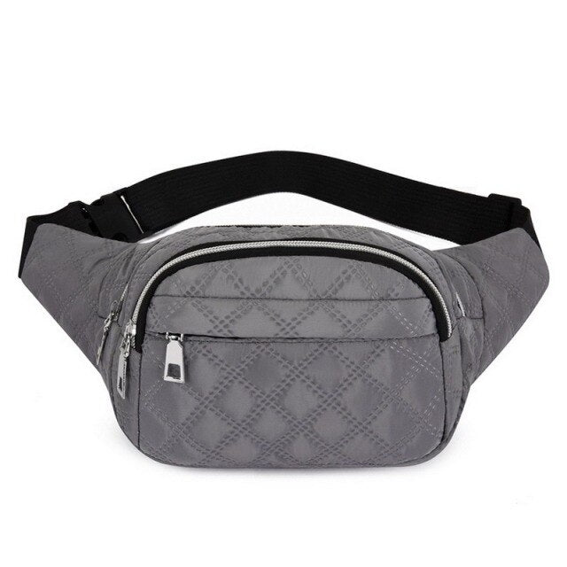 Sac Banane Rose Tendance Matelassé Léger