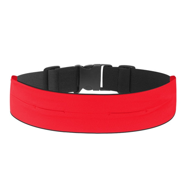 Ceinture Sportive Rouge Ajustable Légère