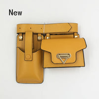 Sacoche Banane Cuir Marron Tendance - modèle Jaune - Banane Avenue ™