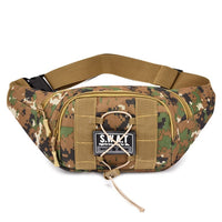 Sacoche Banane Tactique Urbaine Beige - modèle Camouflage vert - Banane Avenue ™
