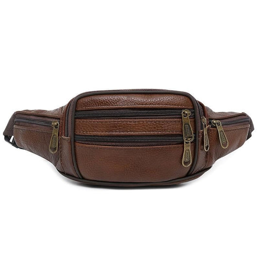 Sacoche Banane Cuir Vintage Élégante