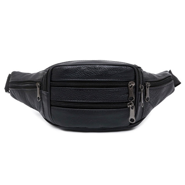 Sacoche Banane Cuir Vintage Élégante